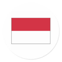 Indonesia FLAG International stickers
