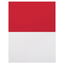 Indonesia flag letterhead