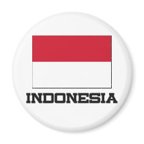 Indonesia Flag magnets