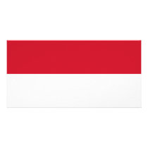 Indonesia flag photo cards