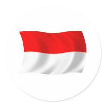 Indonesia Flag Sticker