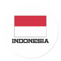 Indonesia Flag stickers