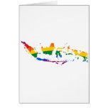 INDONESIA GAY PRIDE GREETING CARD