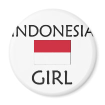 INDONESIA GIRL magnets