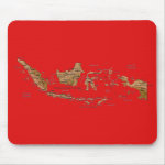 Indonesia Map Mousepad