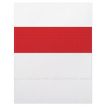 Indonesia National Flag letterhead