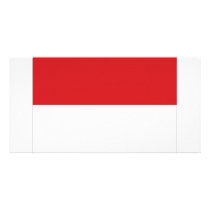 Indonesia National Flag photo cards