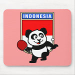 This is a cute shirt for table tennis players and fans. Panda loves to play table tennis in front of this flag of Indonesia! This table tennis panda shirt is a great gift for table tennis players and fans!