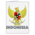 Indonesian Emblem cards