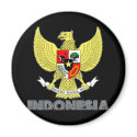 Indonesian Emblem magnets