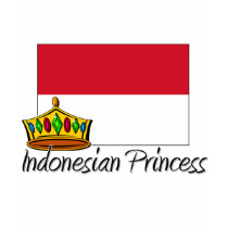Indonesian Princess t-shirts