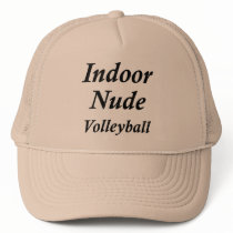 Indoor Nude Volleyball Mesh Hat