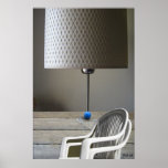 Indoor Outdoor White Print