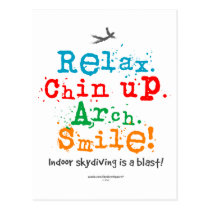 Indoor Skydiving is a Blast! Post Card