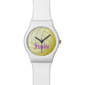 Indoor Volleyball Watch - mix or match band colors