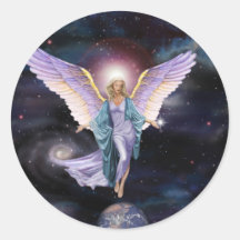 Indriel Round Stickers