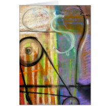 Industrial Alchemy Machine note card by Brad Hines