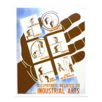 Industrial Arts Jobs 1936 WPA posters