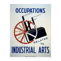 Industrial Arts Jobs 1937 WPA posters