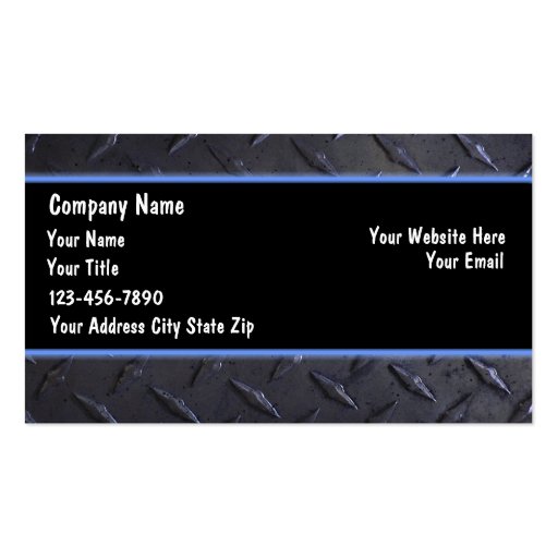 Industrial Business Cards
