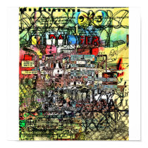 "Industrial Complex" Print posters