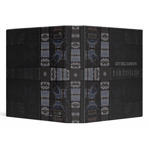 Industrial Dark Country Pattern Album / Binder binder