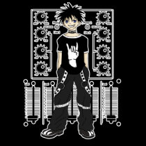 Industrial Guy B&W t-shirts by Rockangel1 Industrial Guy B&W t-shirts