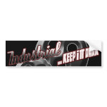 Industrial music t shirt hat clothes stickers MM Bumper Sticker