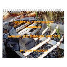 Industrial Photography 18-month-calendar