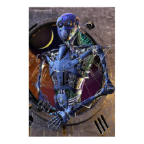 Industrial portrait posters