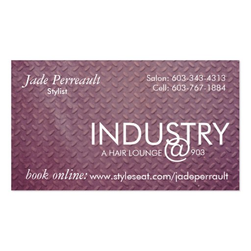 Industry Jade Business Card