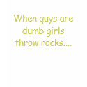 Indy,girls throw boulders t-shirt