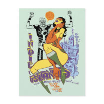 Indy Island Postcard postcards by 40ozcomics Indy Island Postcard postcards