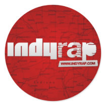 Indy Rap 3'' Stickers
