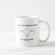 Inefficient Working Body Located Inside Mug