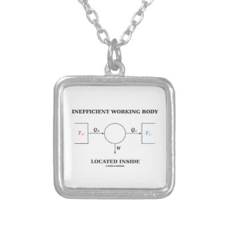 Inefficient Working Body Located Inside Physics Necklace