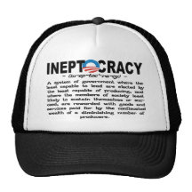 Ineptocracy Definition Hat (black)