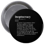 Ineptocracy Definition.png Pinback Buttons