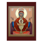 Inexhaustible Cup Prayer Card Postcards