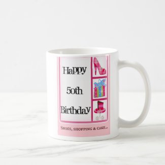 Inexpensive 50th Birthday Gift - Mug