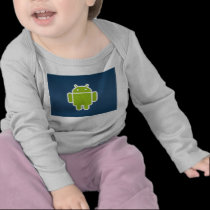 Infant Android Long Sleeve Short t-shirts