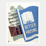 Infant Mortality Solution 1936 WPA posters