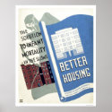 Infant Mortality Solution 1936 WPA posters