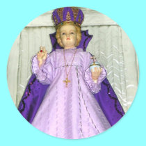 Infant of Prague Statue stickers