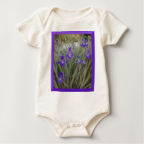 Infant Organic Creeper Purple Iris