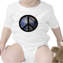 Infant Peace Sign Shirt for Babies