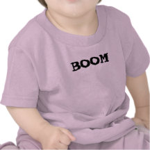 Infant Pink Shirt BOOM Logo