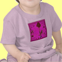 Infant Red Rose T-Shirt t-shirts