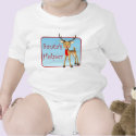 Infant Santa's Helper Holiday Reindeer T-Shirt