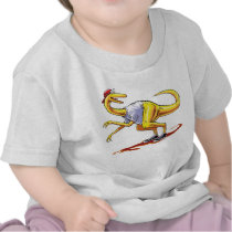 Infant T-shirt Compy Cartoon Dinosaur